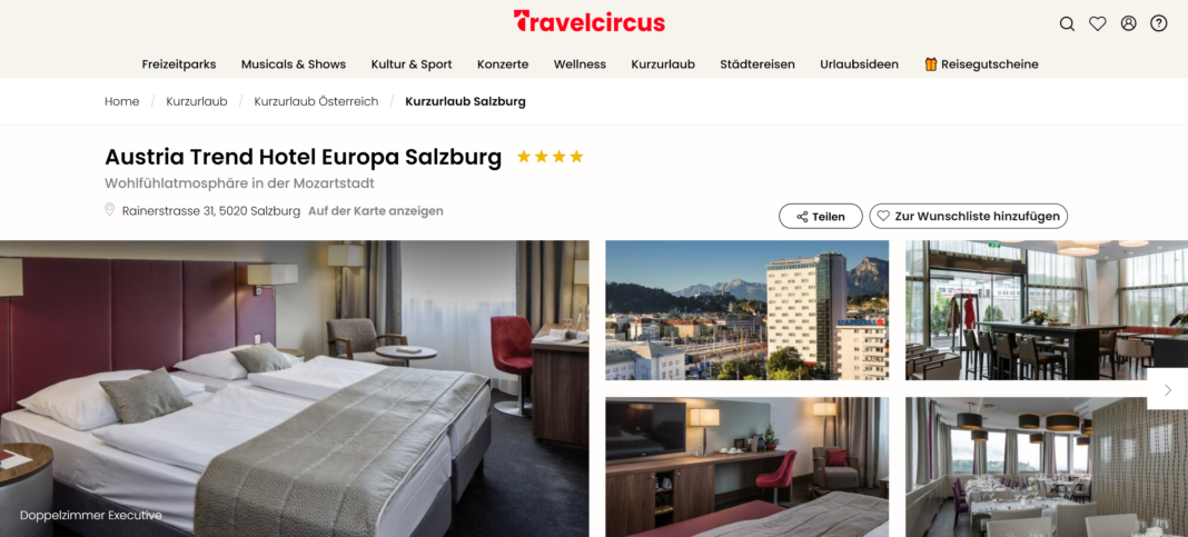 Austria Trend Hotel Europa Salzburg